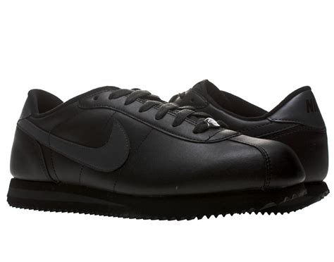 nike cortez all black sneakers